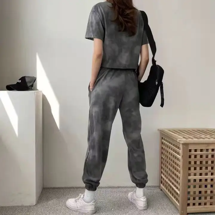 Urban Print Women's Grey Casual Two-Piece Suit — feature 18
