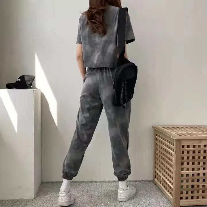 Urban Print Women's Grey Casual Two-Piece Suit — feature 19