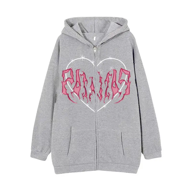 Women Skull Wings Hoodie Black Velvet Zipper