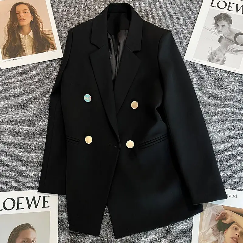 Women's Cream Silk Suit Jacket Spring Autumn 2022 - Image 2