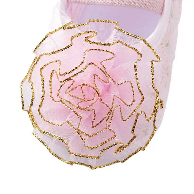 2022 New Baby Shoes European American Cute Flower Princess Shoes 0-3-6-9-12 Months Soft Bottom - Image 11