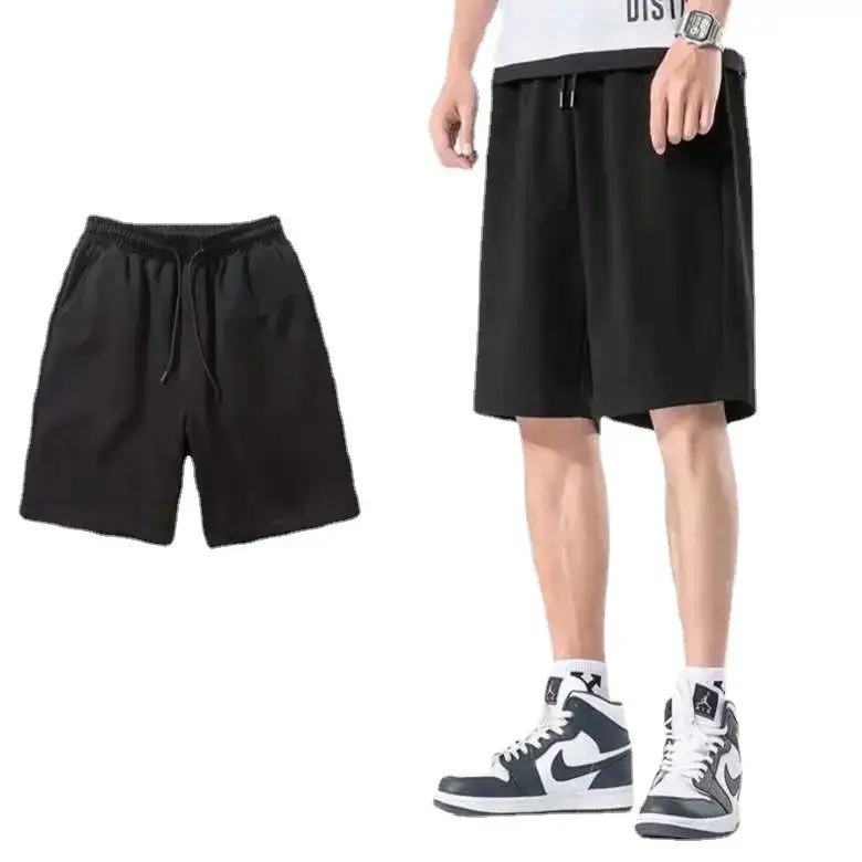 Men Black Casual Shorts Large Summer Wear