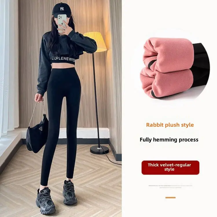 Women Shark Pants Slim Leggings Summer Wear Black - Image 31