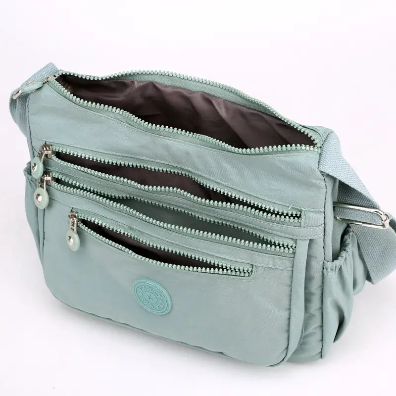 Women's Multi-Color Oxford Messenger Bag 2024 - Image 4