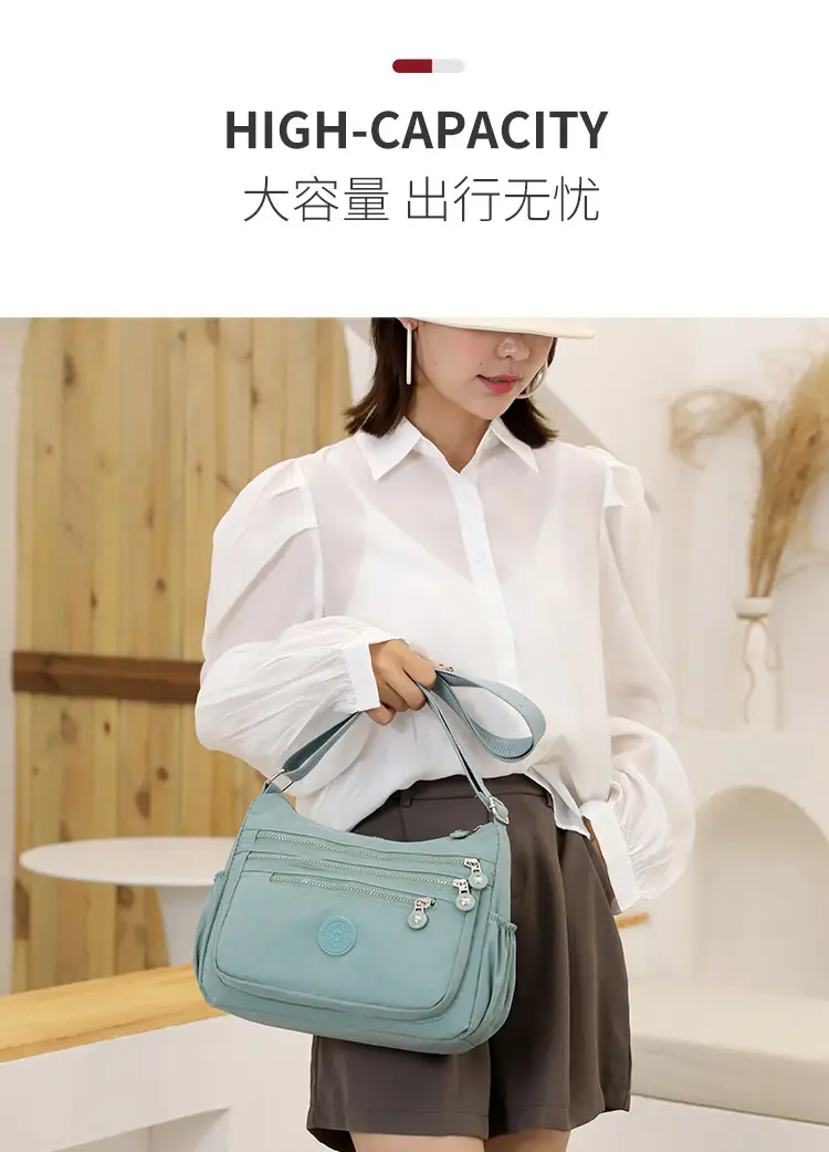 Women's Multi-Color Oxford Messenger Bag 2024 — feature 11