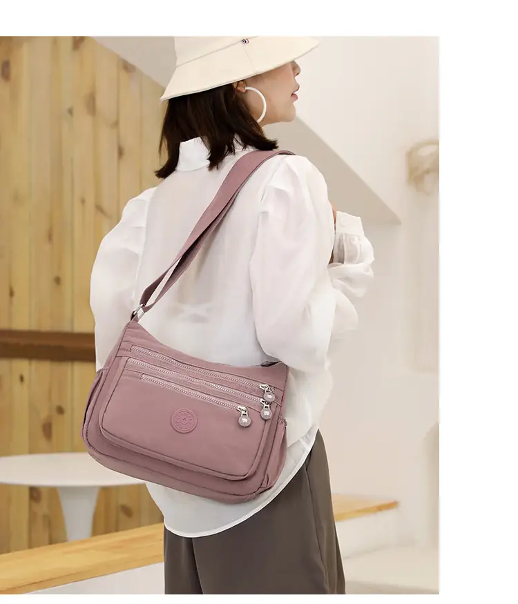 Women's Multi-Color Oxford Messenger Bag 2024 — feature 15