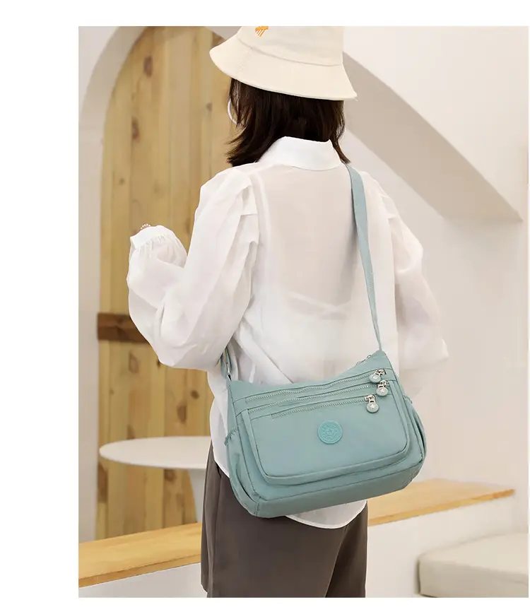 Women's Multi-Color Oxford Messenger Bag 2024 — feature 21