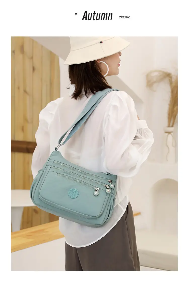 Women's Multi-Color Oxford Messenger Bag 2024 — feature 22