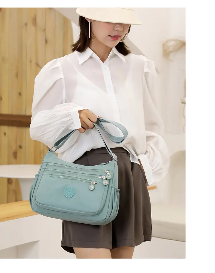 Women's Multi-Color Oxford Messenger Bag 2024 — feature 23