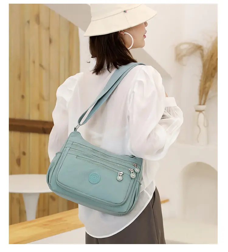 Women's Multi-Color Oxford Messenger Bag 2024 — feature 3