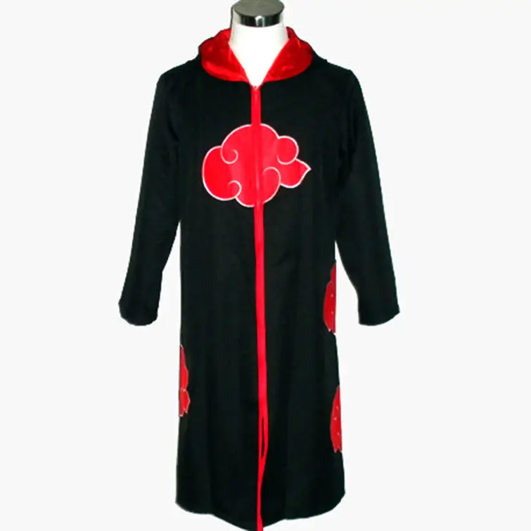 Naruto Eagle Organization Cloak Xiao Hat Cosplay Black Red — feature 10