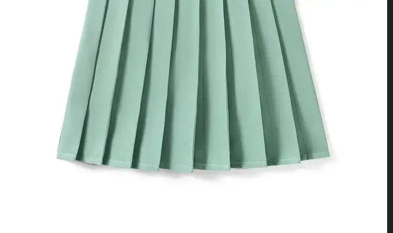 Black Pleated Skirt High Waist Junior High School — feature 13
