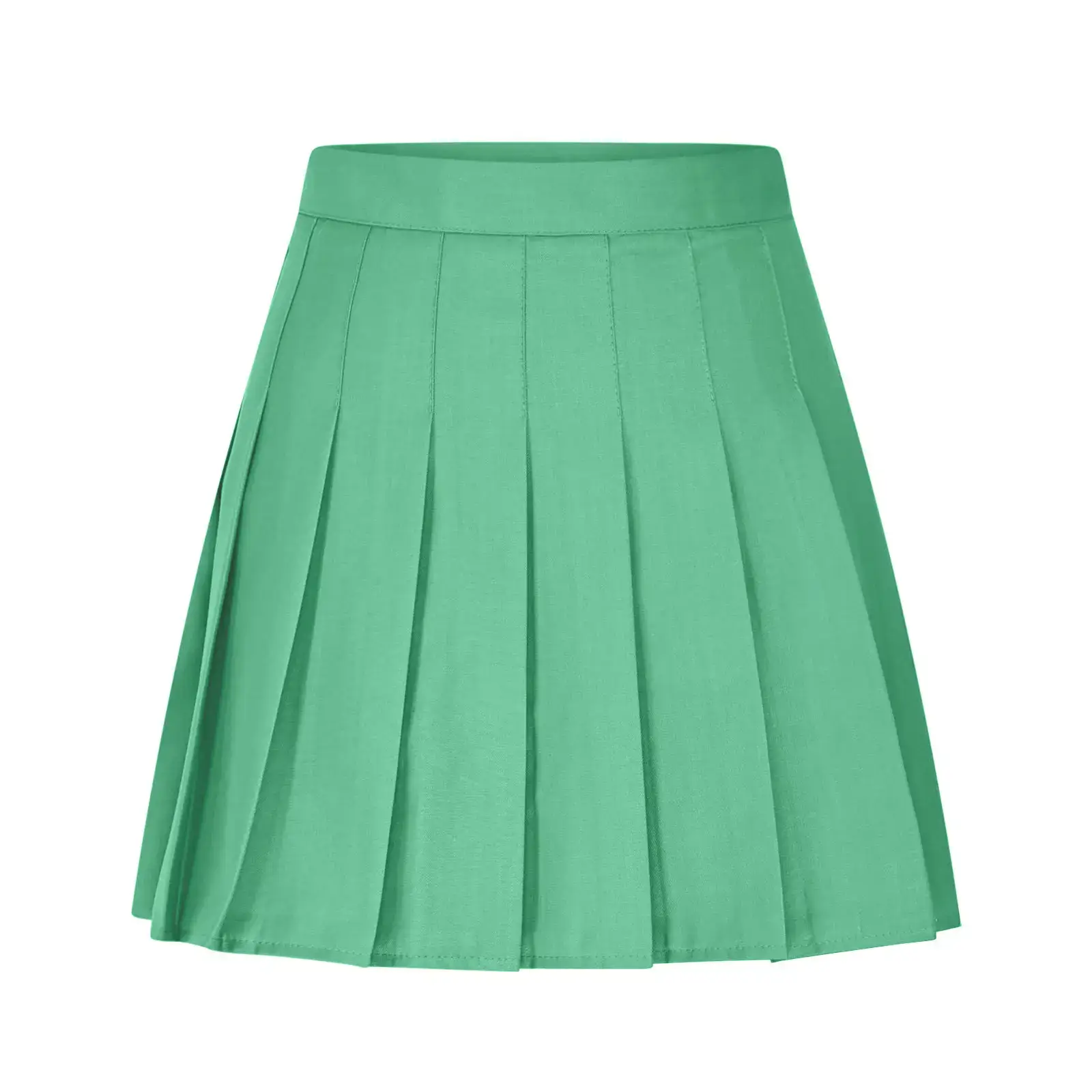 Black Pleated Skirt High Waist Junior High School - Image 9