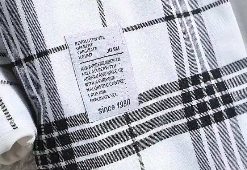 Men's 2020 Plaid Long Sleeve Shirt Grey — feature 35