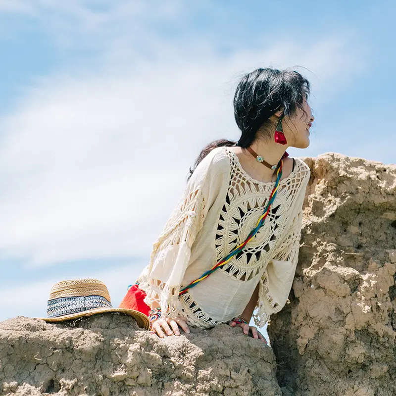 Sexy Hook Hollow Knitted Beach Top 2025 — feature 2