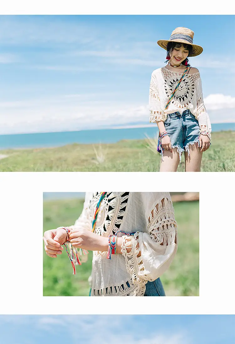 Sexy Hook Hollow Knitted Beach Top 2025 — feature 5