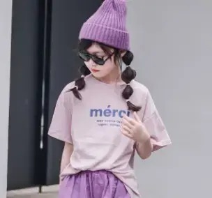 Girls Loose Straight Pants Medium Large Spring Summer Casual Pants - Image 3