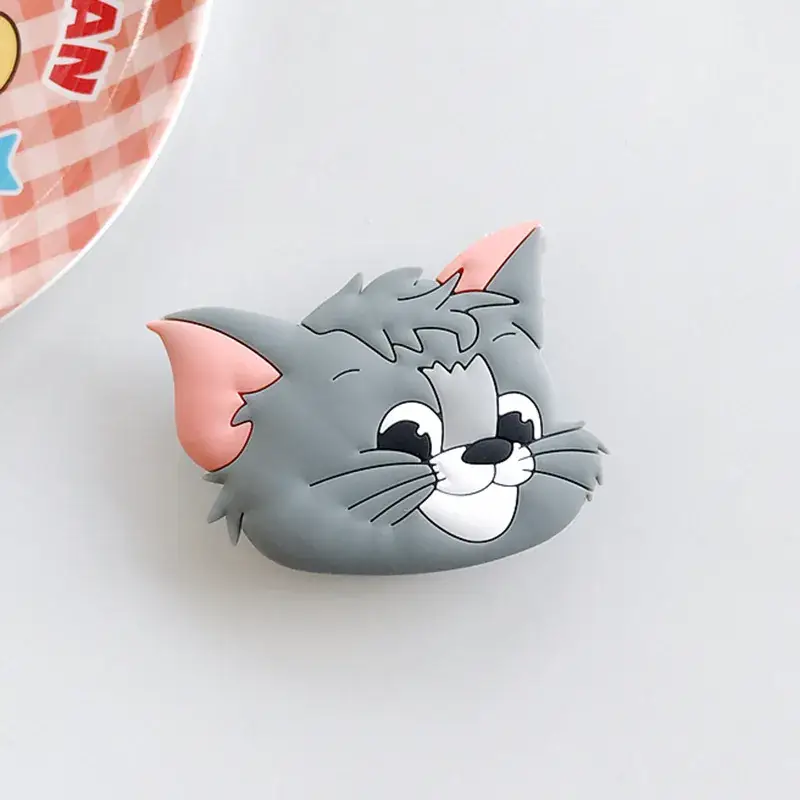 Cute Cartoon Silicone Mobile Phone Airbag Bracket Lazy Man Mouse Cat Folding Mobile Phone Bracket - Image 21