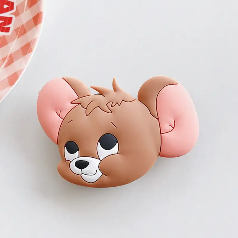 Cute Cartoon Silicone Mobile Phone Airbag Bracket Lazy Man Mouse Cat Folding Mobile Phone Bracket - Image 22