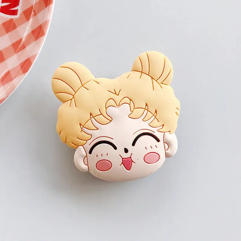 Cute Cartoon Silicone Mobile Phone Airbag Bracket Lazy Man Mouse Cat Folding Mobile Phone Bracket - Image 23