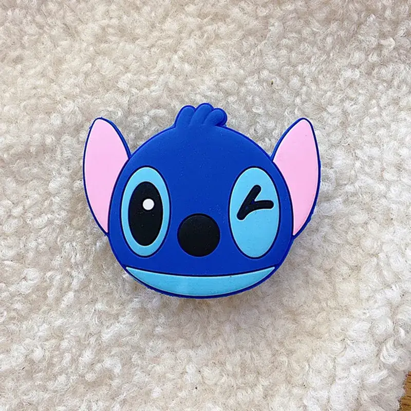 Cute Cartoon Silicone Mobile Phone Airbag Bracket Lazy Man Mouse Cat Folding Mobile Phone Bracket - Image 4
