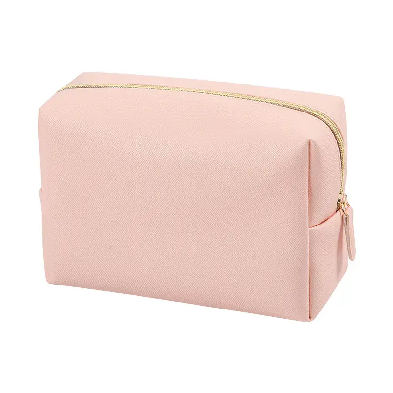 Women's Pink Octagonal Travel Cosmetic Bag - Image 21