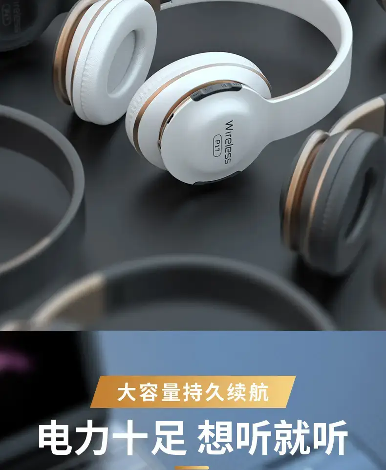 Wireless Bluetooth Headset Red Game Class — feature 7