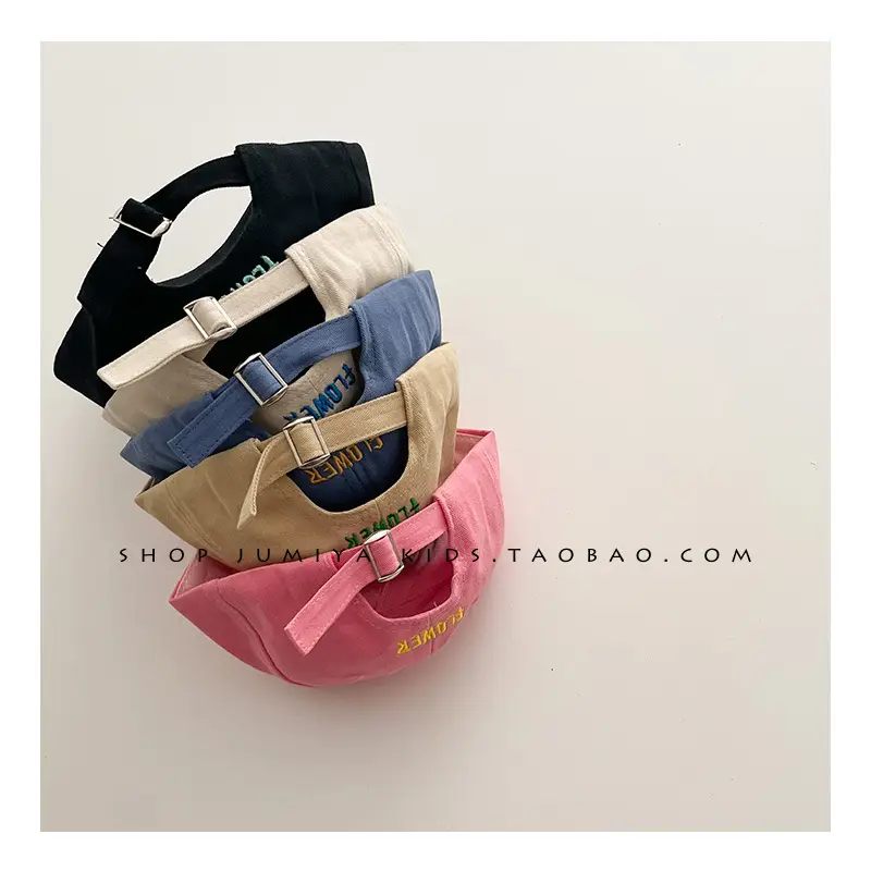 Kids Baseball Caps for 1-3 Years Adjustable Flower Design - Image 7