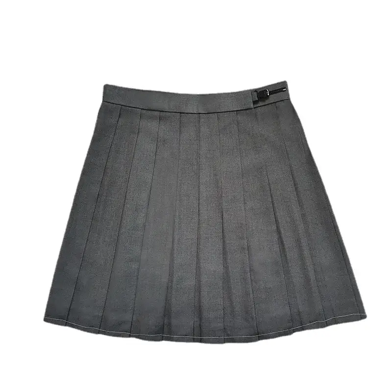 2022 Black Pleated Skirt with Bow Shirt Set - Image 13