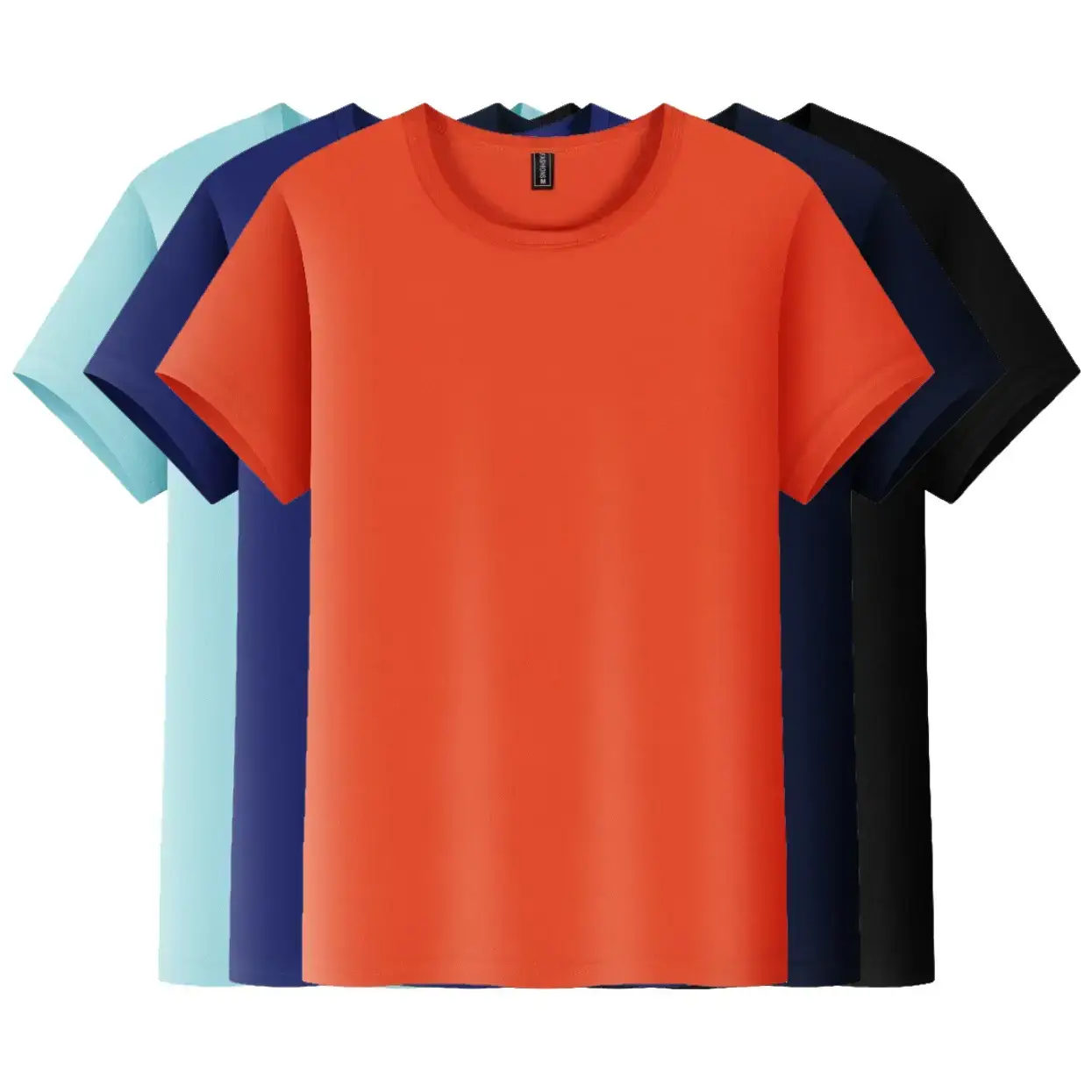 Marathon Ice Silk T-Shirt Quick Dry Round Neck - Image 15