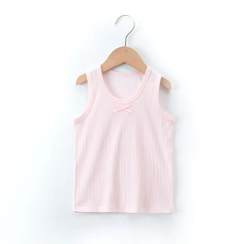 Pure Cotton Baby Vest 2-Piece Set Light Blue - Image 9