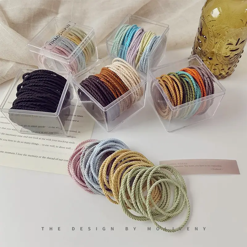 Black Head Rope Hair Accessories for Women - Image 7