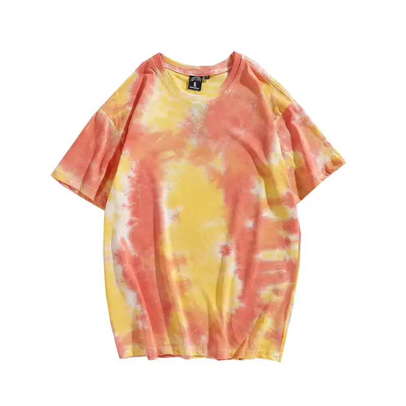 Men Tie-Dye Gradient T-Shirt Summer 2025 - Image 20