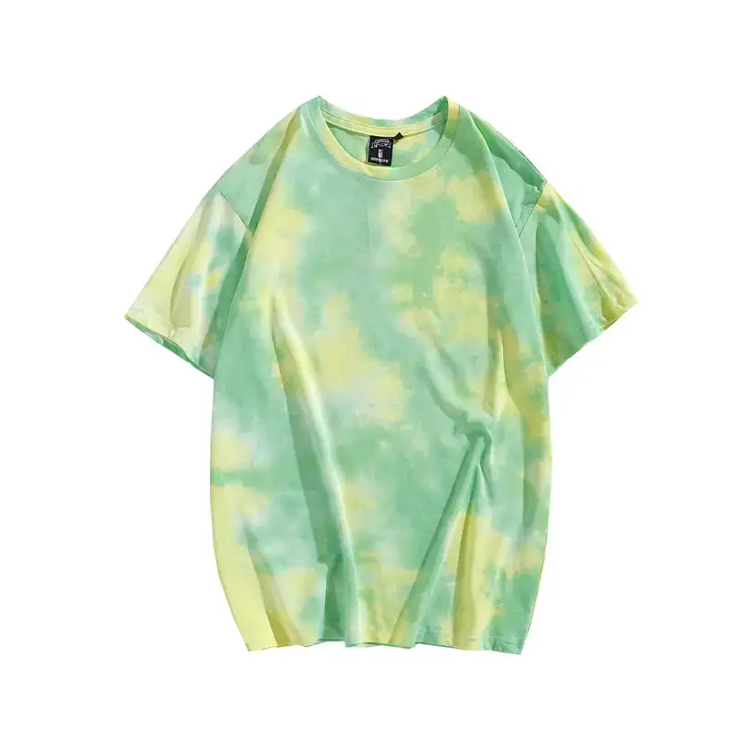 Men Tie-Dye Gradient T-Shirt Summer 2025 - Image 21