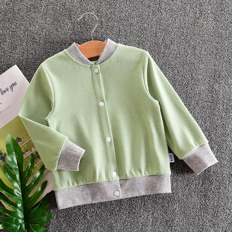 Baby's Green Cardigan Jacket 3Yr Outerwear Korean Style - Image 3