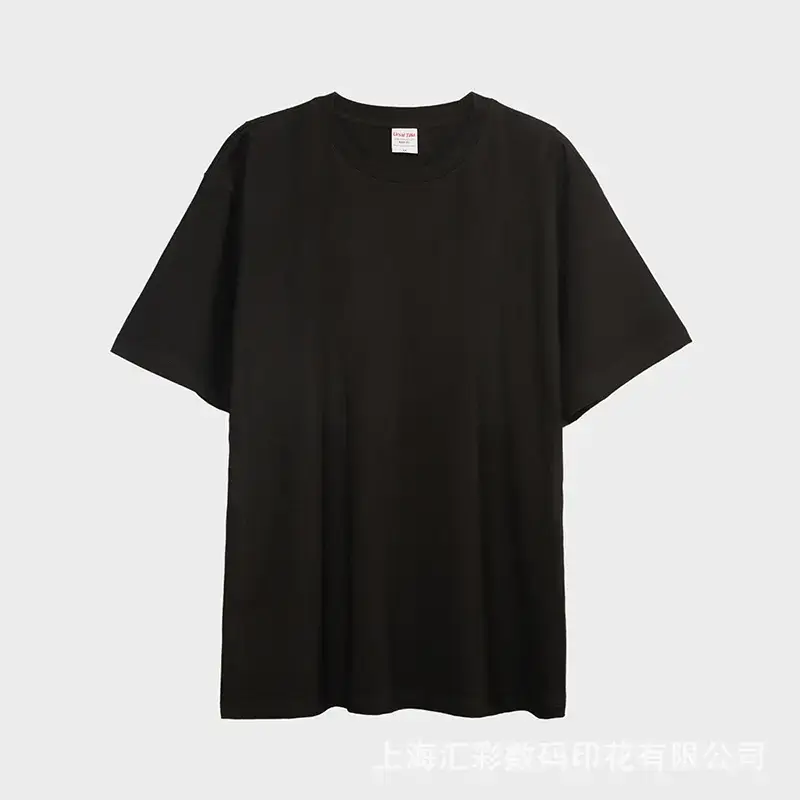230g Oversized T-Shirt European American Loose Fit Solid Color - Image 4
