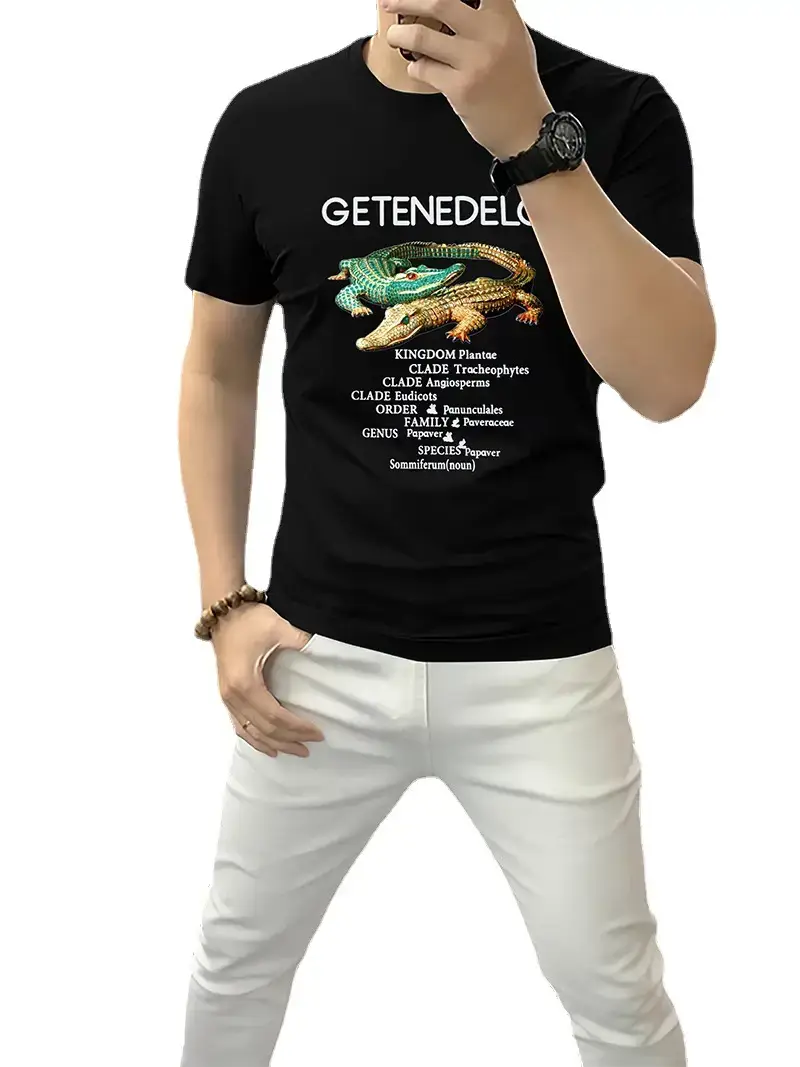 Gettenedelot 5D Print Green Men T-Shirt - Image 8