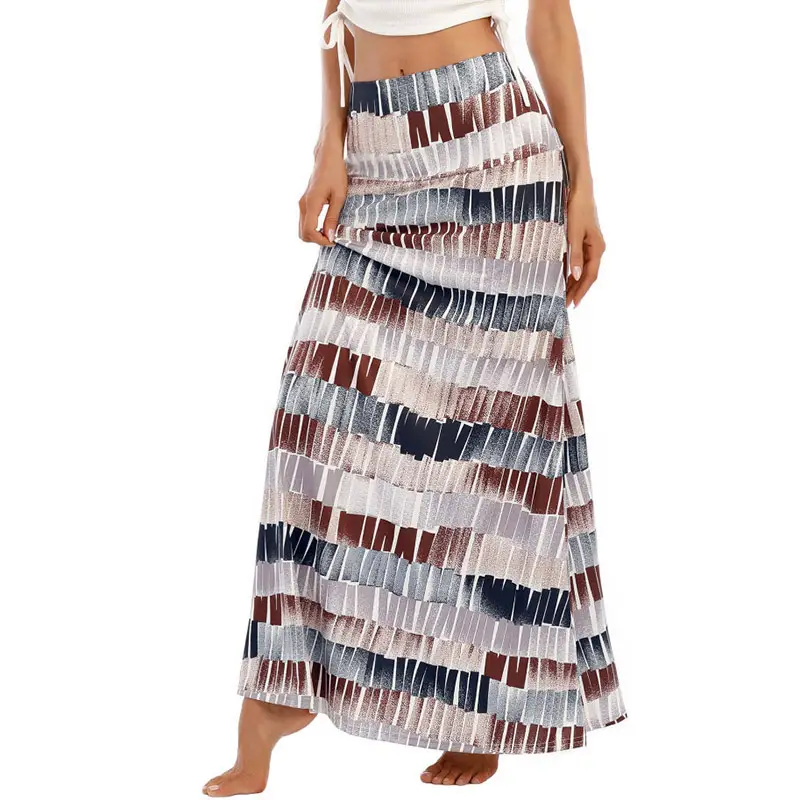 2023 Printed High Waist Swing Skirt for Women Large - Image 11