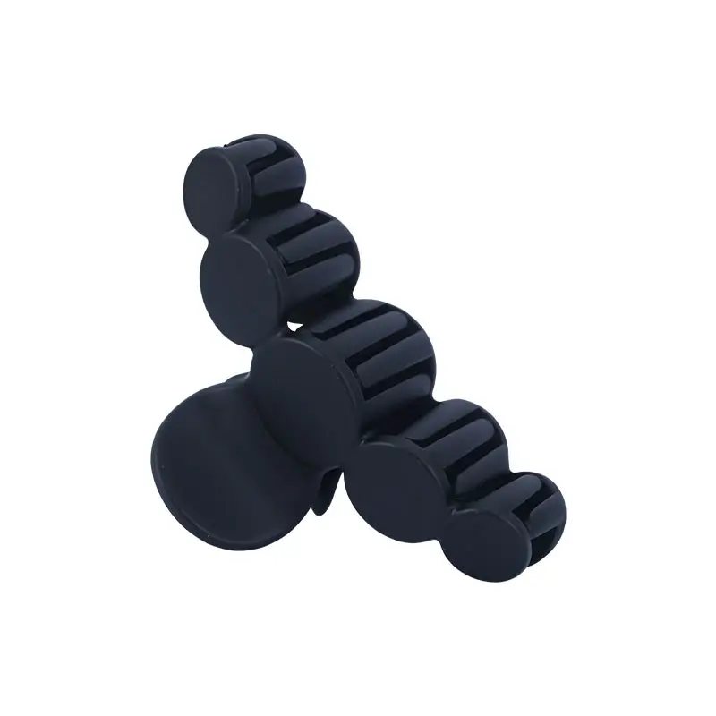 Five Half Round Plastic Hairpin Clips 12"