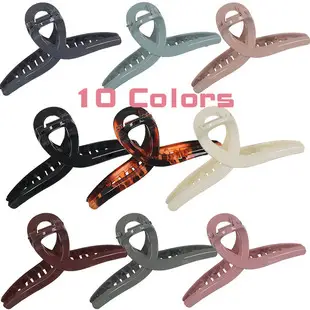 Five Half Round Plastic Hairpin Clips 12" — feature 3