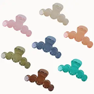 Five Half Round Plastic Hairpin Clips 12" — feature 5