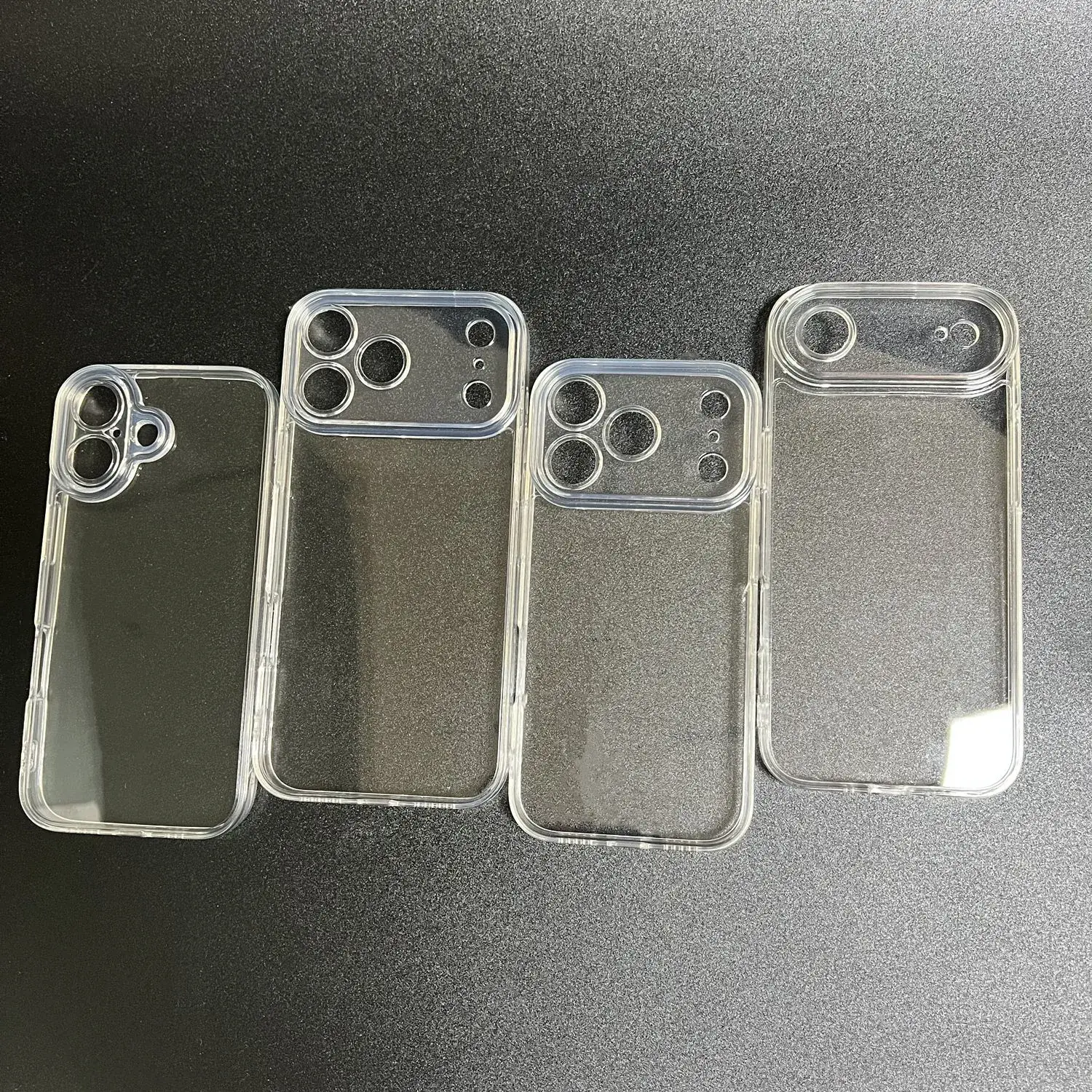 Clear All-Back & Edge iPhone 16PROMAX Cases
