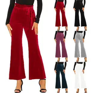 2025 Red Knitted V Neck Women's Top — feature 12