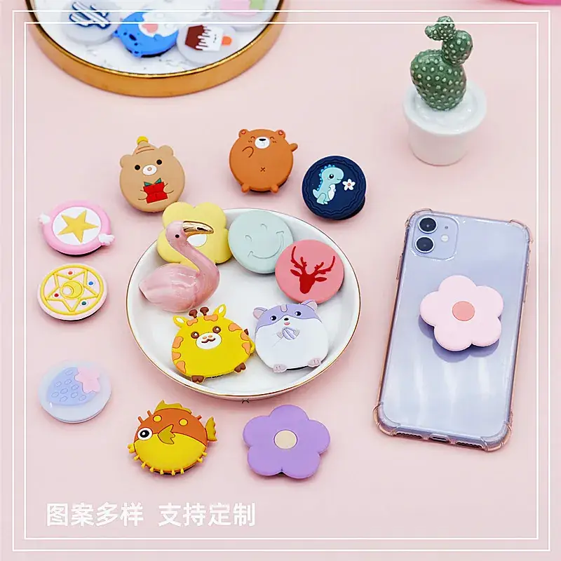 Cute Cartoon Airbag Holder for Mobile Phone — feature 2