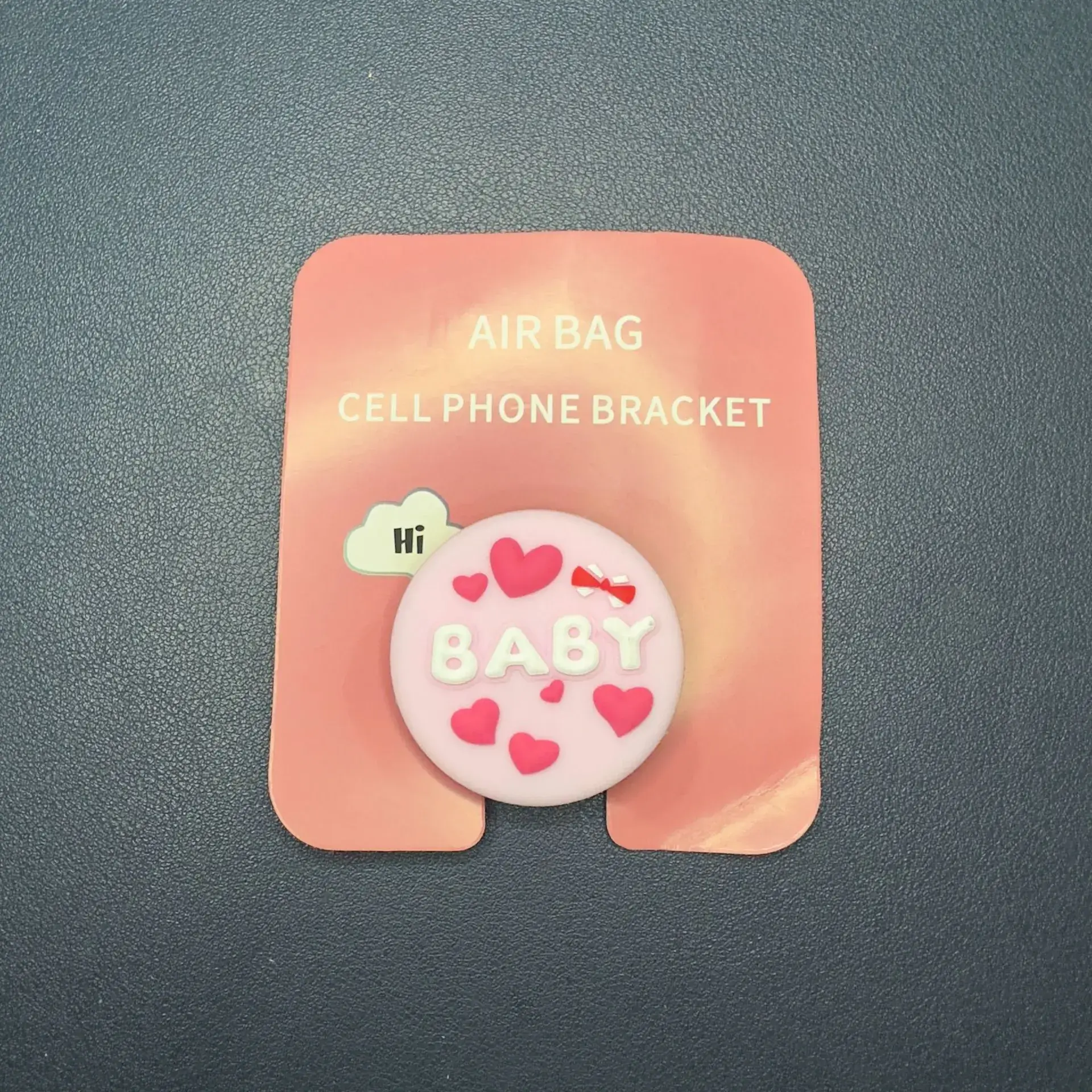 Cute Cartoon Airbag Holder for Mobile Phone — feature 43