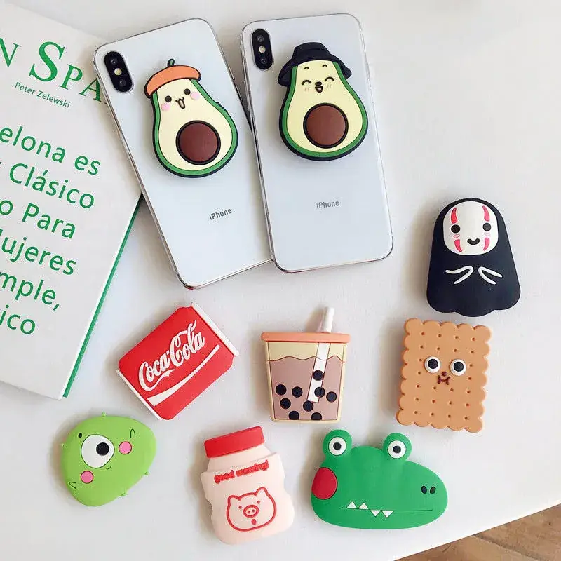 Cute Cartoon Airbag Holder for Mobile Phone — feature 7