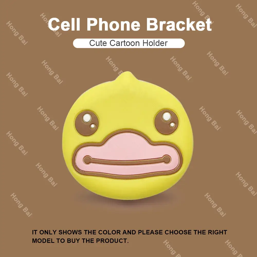 Cute Cartoon Airbag Holder for Mobile Phone - Image 23