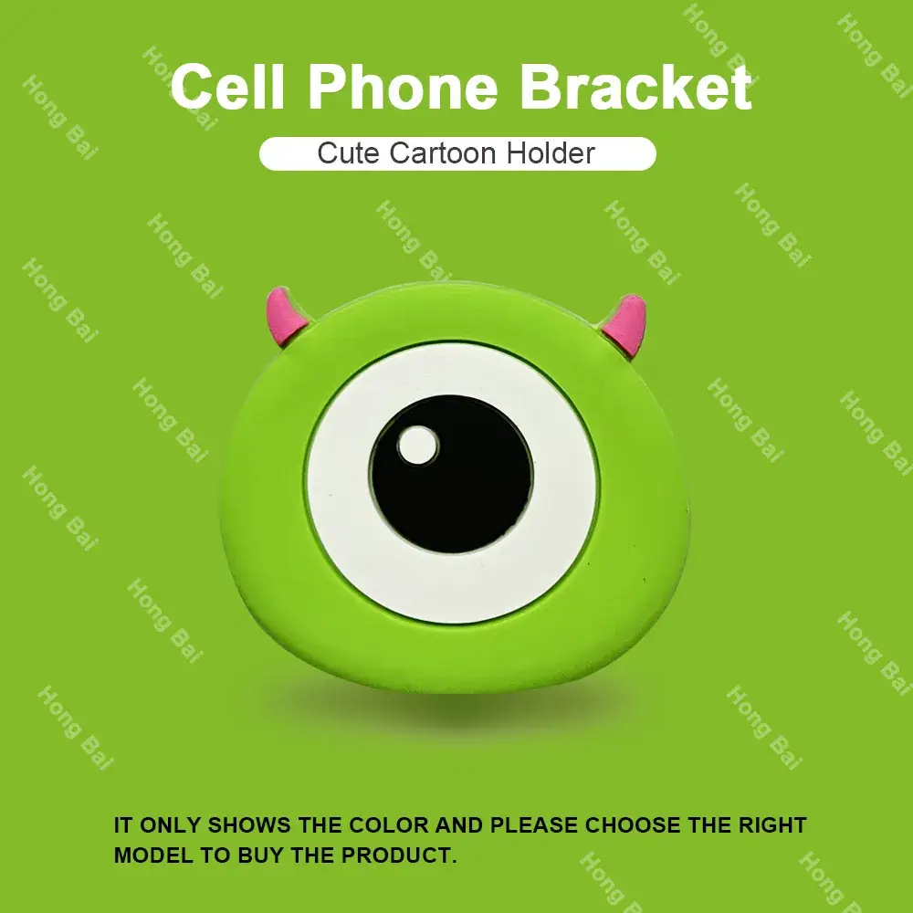 Cute Cartoon Airbag Holder for Mobile Phone - Image 42