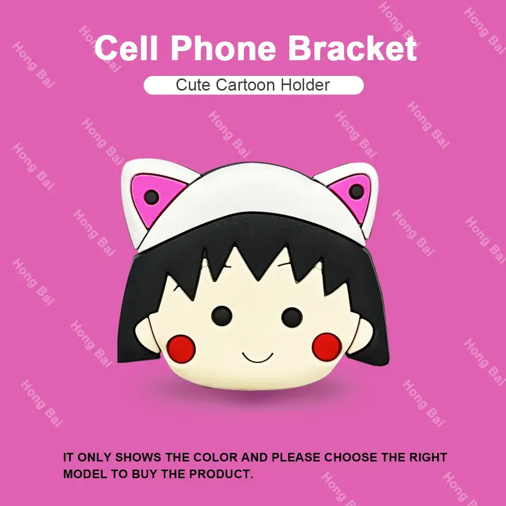 Cute Cartoon Airbag Holder for Mobile Phone - Image 43