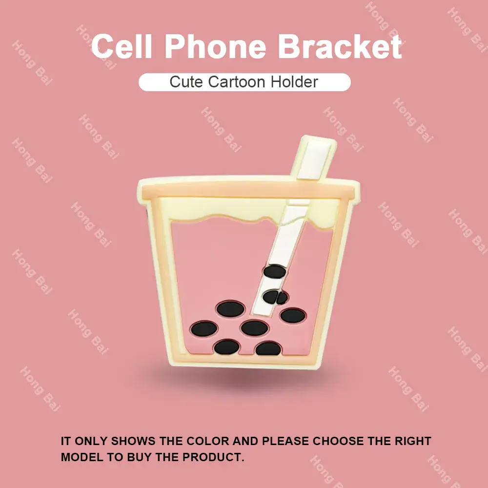 Cute Cartoon Airbag Holder for Mobile Phone - Image 46